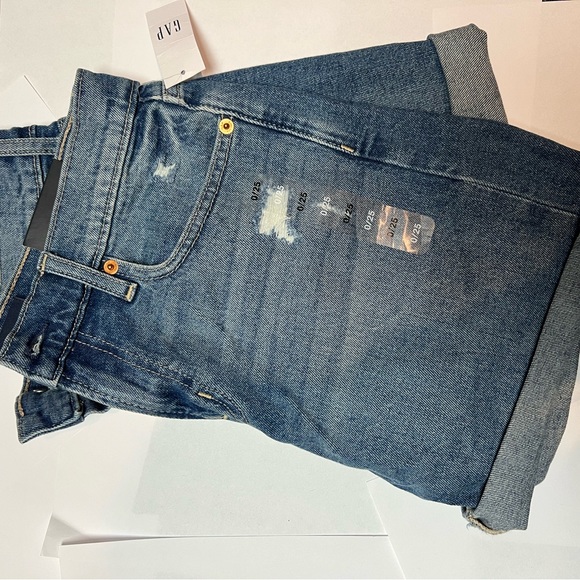 Denim midi shorts - Picture 8 of 8